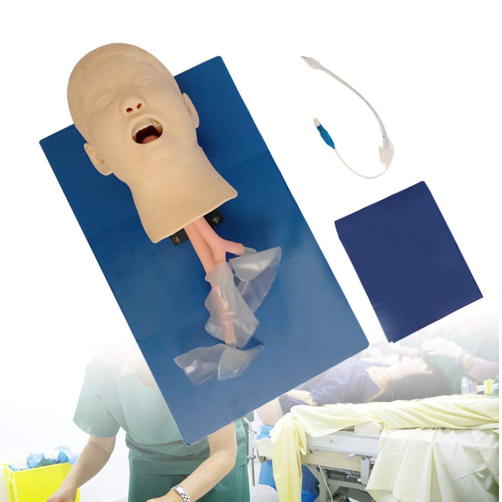 PVC Pediatric Intubation Manikin Study Teaching Model, Oral Nasal Intubation Manikin Training Study 