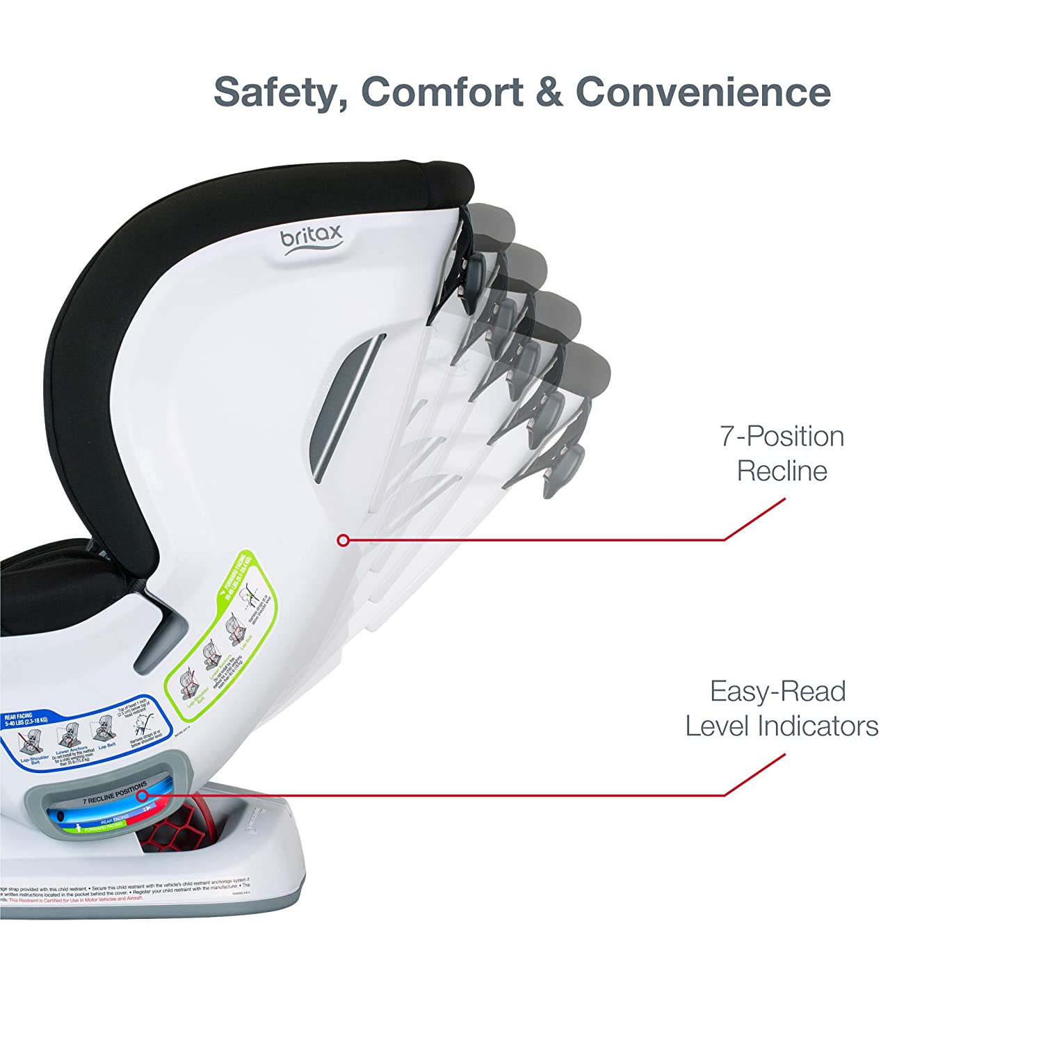 Britax Boulevard ClickTight Convertible Car Seat, Trek