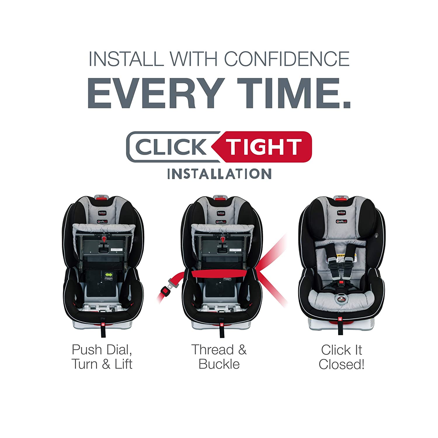 Britax Boulevard ClickTight Convertible Car Seat, Trek