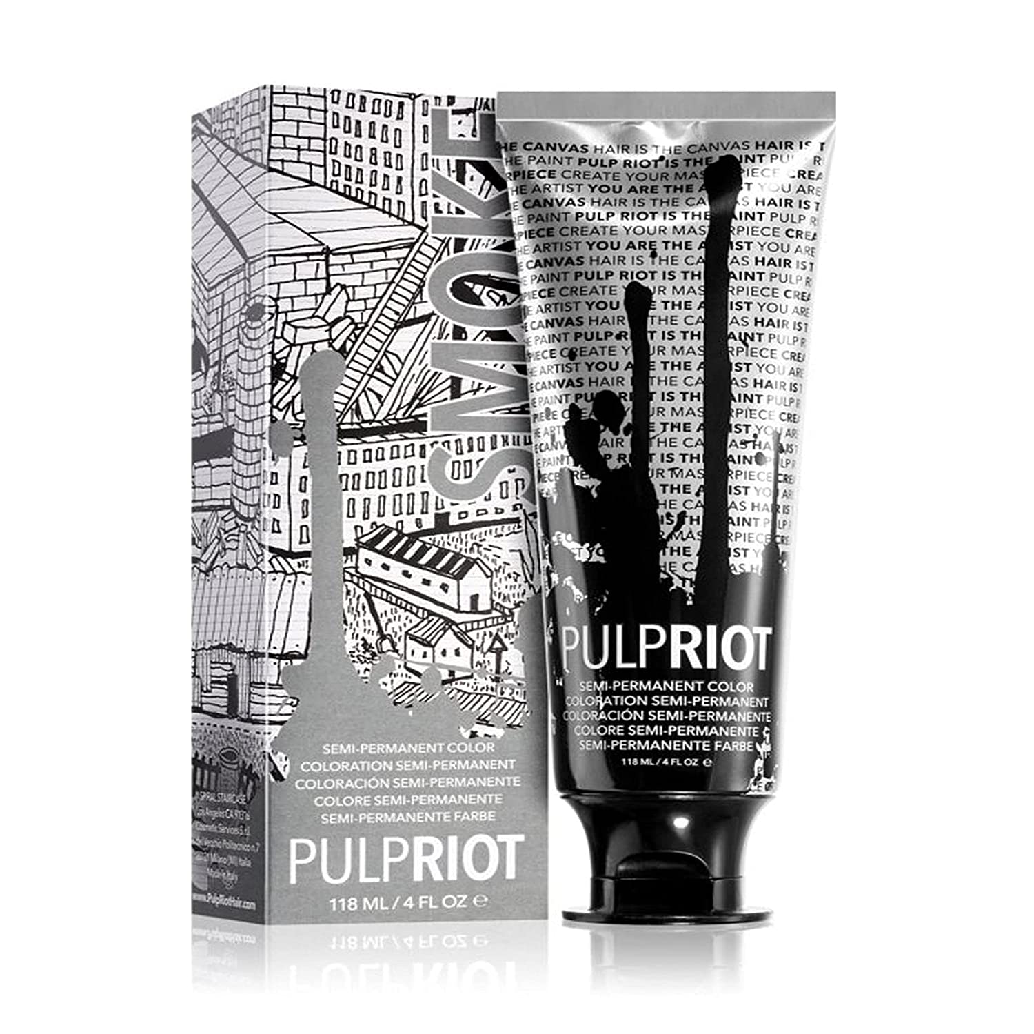Pulp Riot Semi-Permanent Hair Color 4oz- Smoke