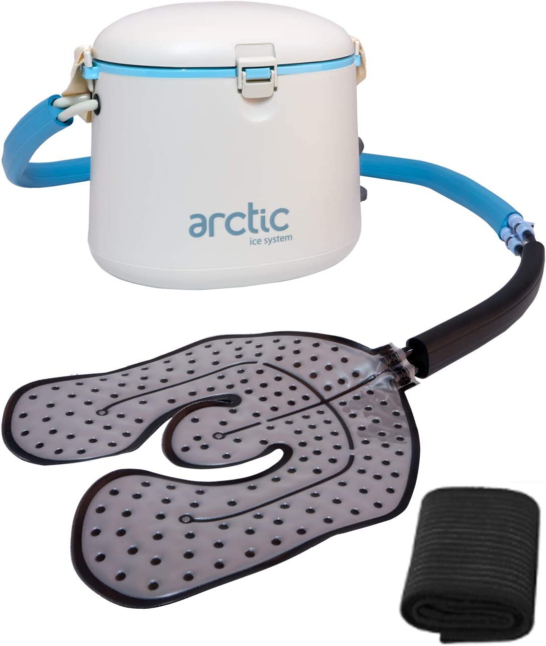 Cryotherapy - Circulating Personal Cold Water Therapy Ice Machine by Arctic Ice –with Universal Pa