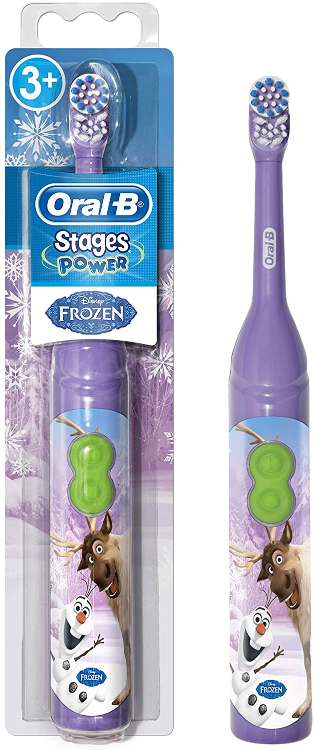 Oral-B Stages Power Kids Disney Frozen Battery Toothbrush With Timer App