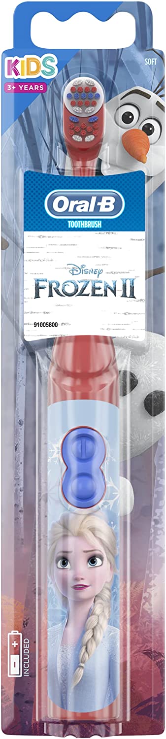 Oral-B Stages Power Kids Disney Frozen Battery Toothbrush With Timer App