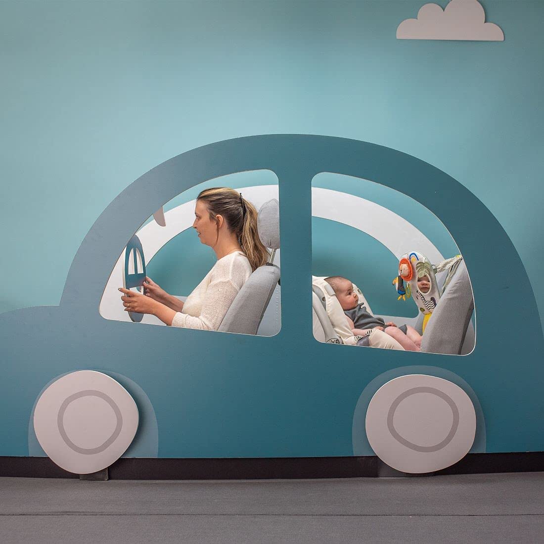 Taf Toys Play & Kick Car Activity Toy for Rear Facing Baby | Baby’s Activity & Entertaining Center
