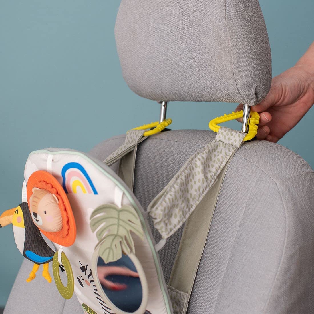 Taf Toys Play & Kick Car Activity Toy for Rear Facing Baby | Baby’s Activity & Entertaining Center