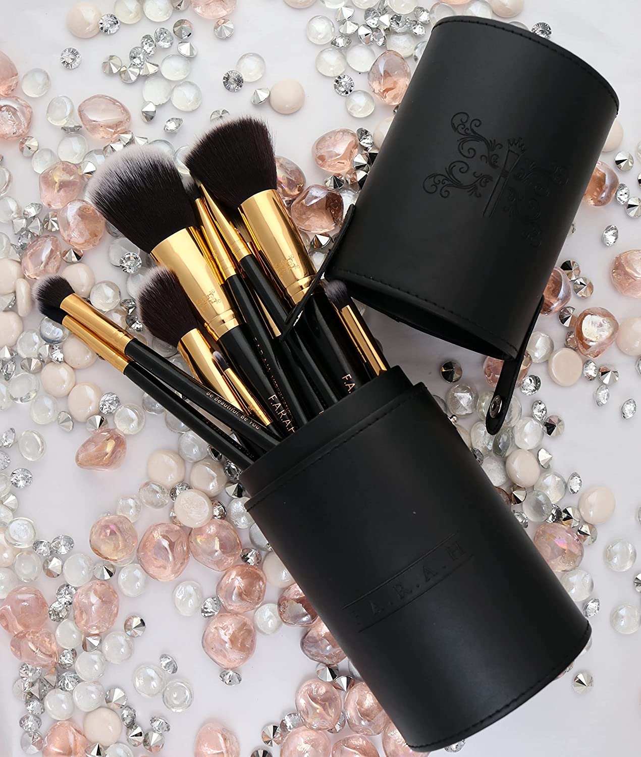 Premium Makeup Brushes Foundation Face Eyeshadows Powder Concealers Blush Eye Shadows Eyeliner Cosme