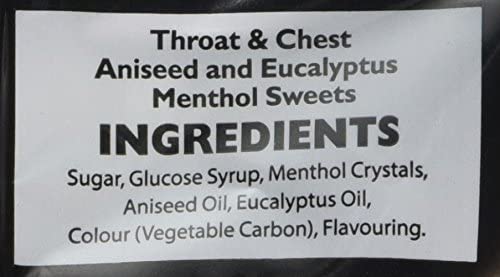 Jakemans - Throat & Chest Menthol Cough Suppressant Lozenges Anise - 100g (pack of 3)