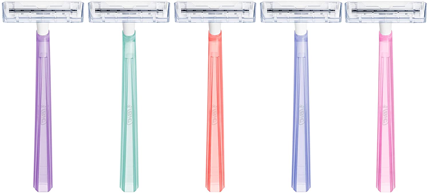 BIC Twin Lady, Pack 5, Twin Blade Razor