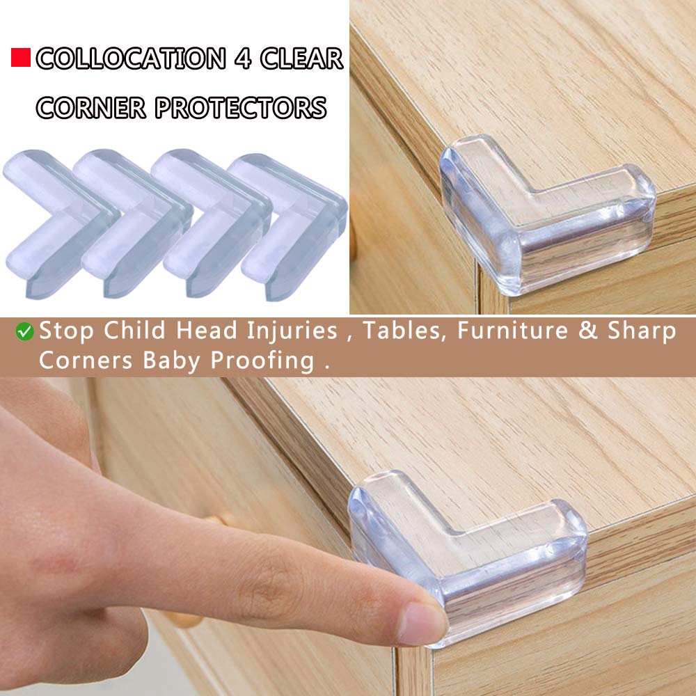 Hvanam Furniture Straps For Baby Proofing And Child Proofing, Metal Furniture Wall Anchors Anti-Tip 