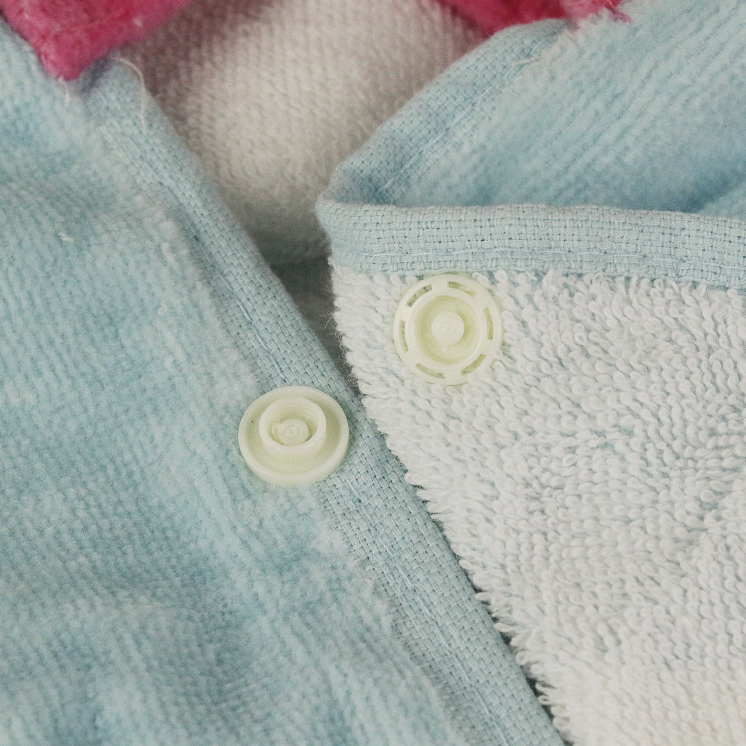 Violet Mist Cotton Kid Hooded Bath Towel Beach Poncho Towel for Girl (Mermaid)