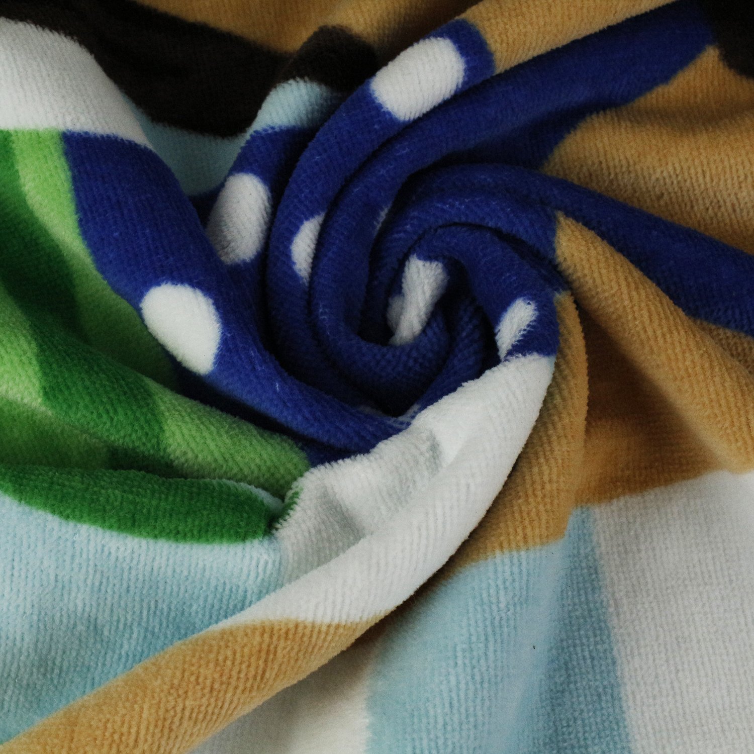 Violet Mist Cotton Kid Hooded Bath Towel Beach Poncho Towel for Girl (Mermaid)