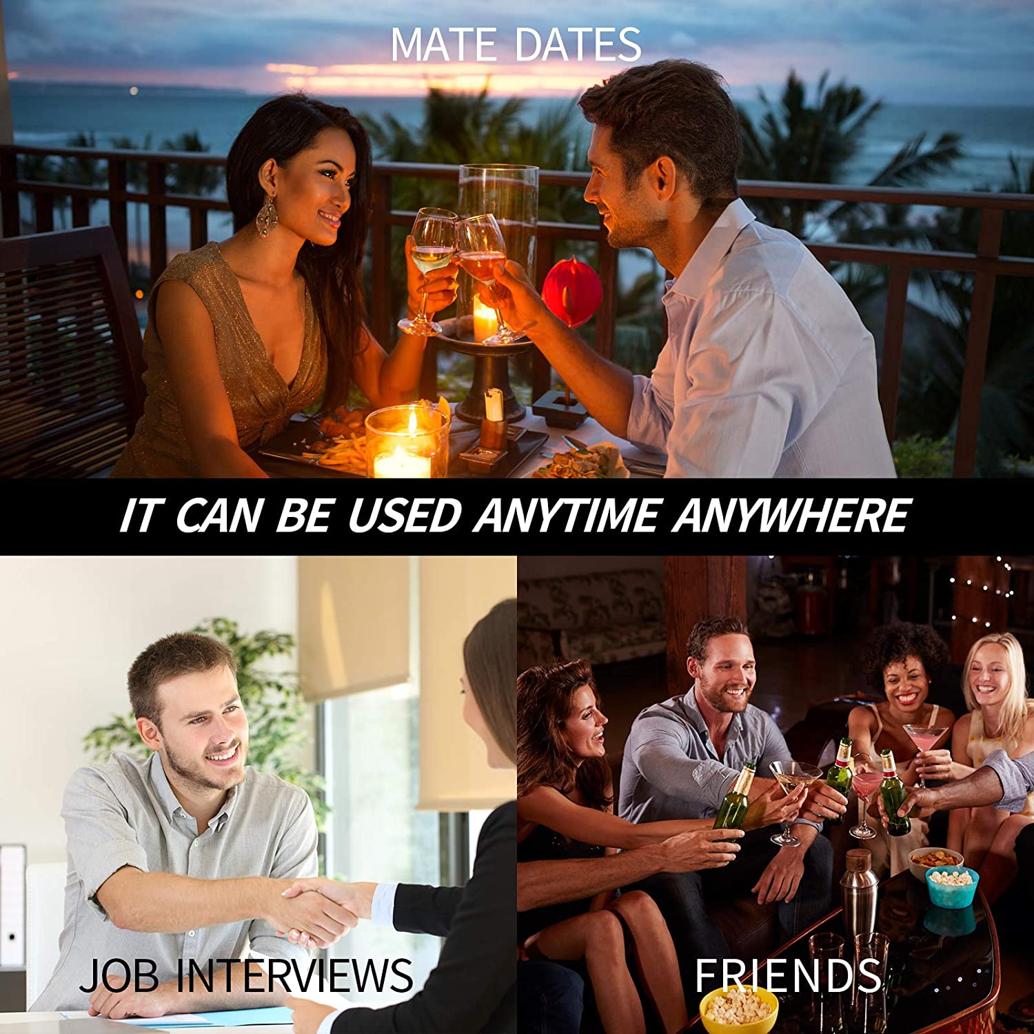 immetee BB Cream for Men, Tinted Moisturizer for Face, Waterproof Concealer for Dark Circles & Spots