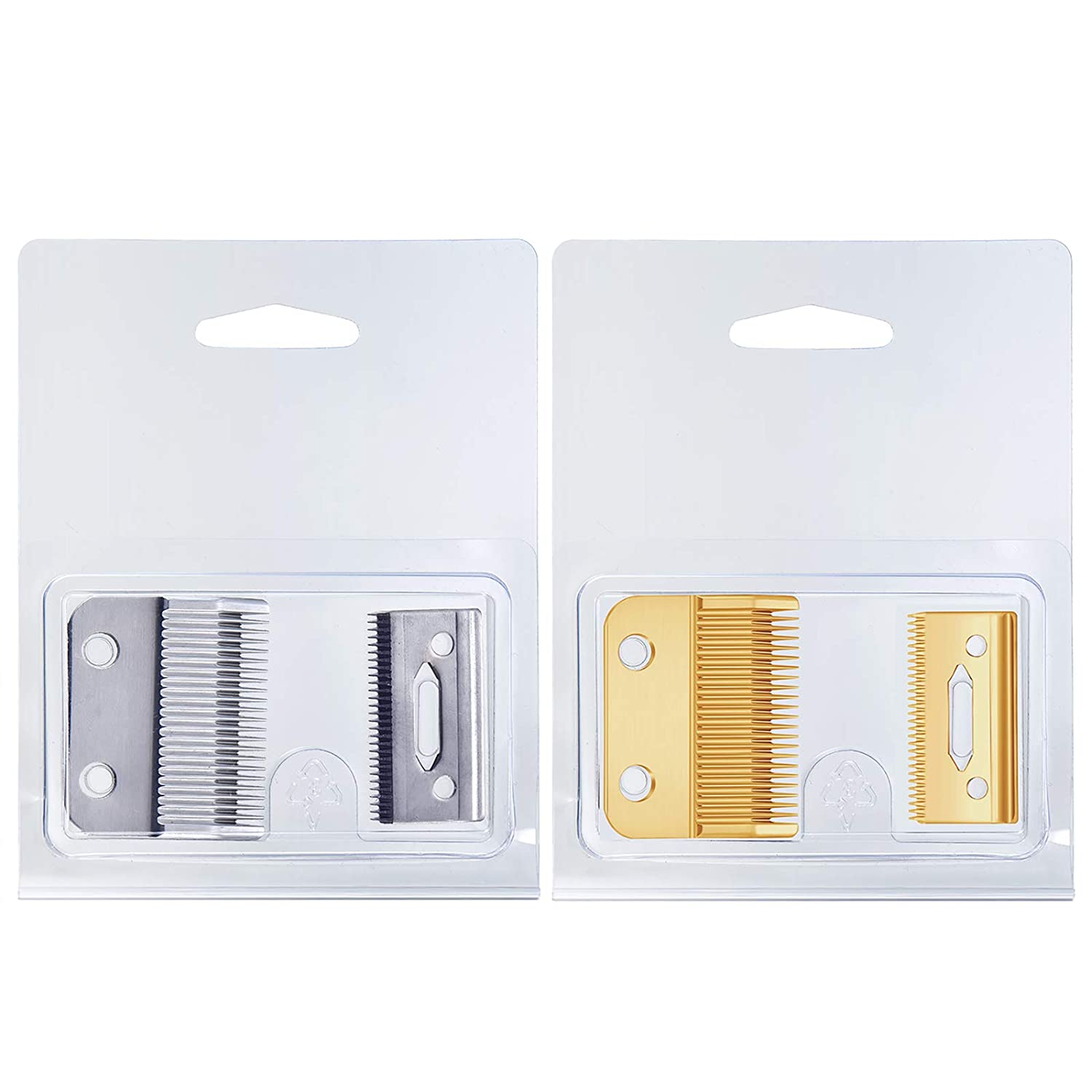 3 Sets Hair Clipper Replacement Blades Adjustable Clipper Blades 2 Hole (1mm - 3mm) Hair Trimmer Rep
