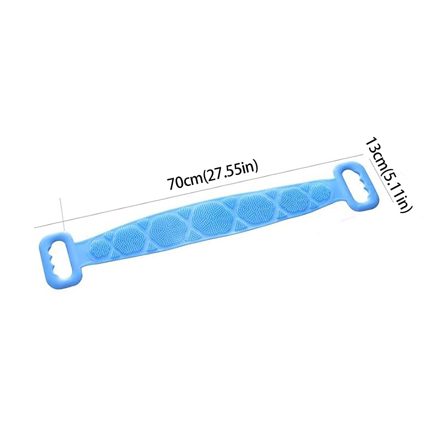 Back Scrubber for Shower Updated Silicone Bath Body Brush Easy to Clean Washer Exfoliating More Hygi