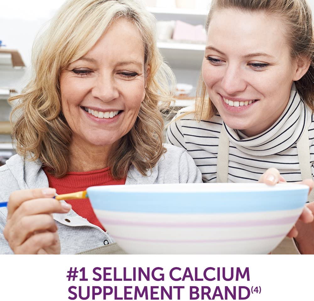 Caltrate Minis 600 Plus D3 Plus Minerals Calcium and Vitamin D Supplement Tablets, Bone Health and M