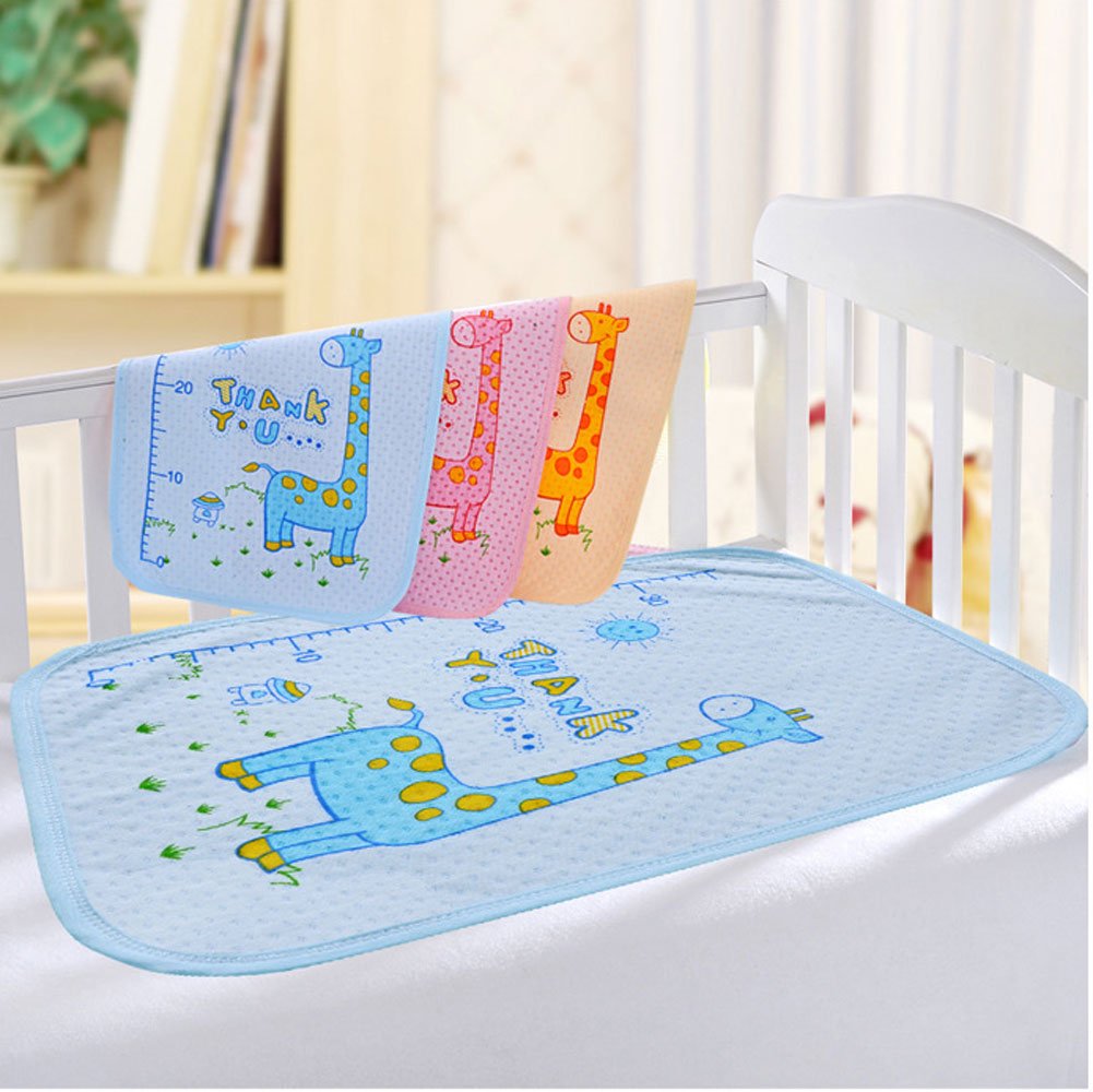 RuiHome 3 Pack Baby Girls Boys Changing Mat Bed Mattress Pad Cover for Home Bedroom Travel Use, Gira