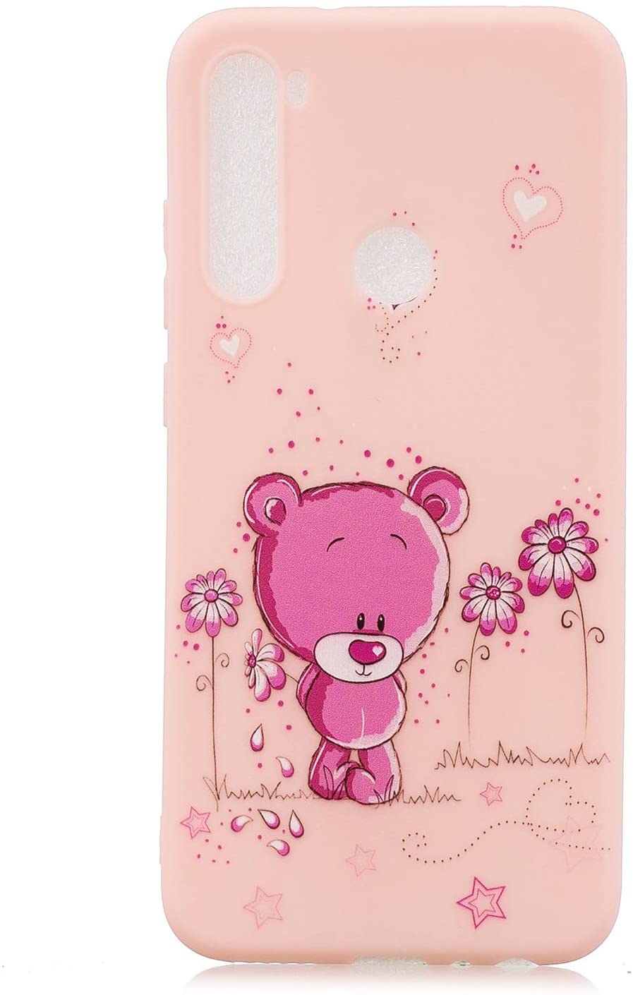 TPU Case for Samsung Galaxy A21,Soft Cover for Samsung Galaxy A21,Herzzer Ultra Slim Stylish [Bear F