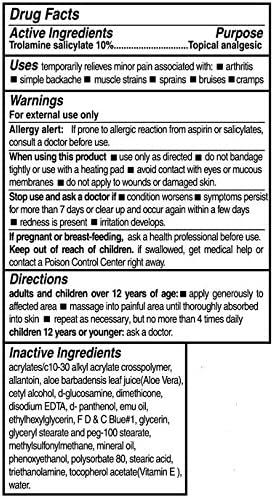 Blue-Emu Arthritis Maximum Pain Relief Topical Cream for Muscles, Joints and Strains w/Emu Oil, 3oz