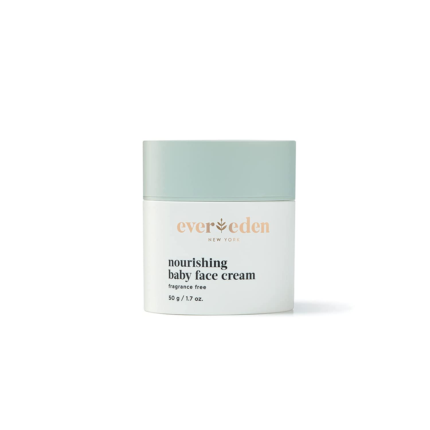 Evereden Nourishing Baby Face Cream 1.7 oz | Clean and Natural Baby Care | Non-toxic and Fragrance F