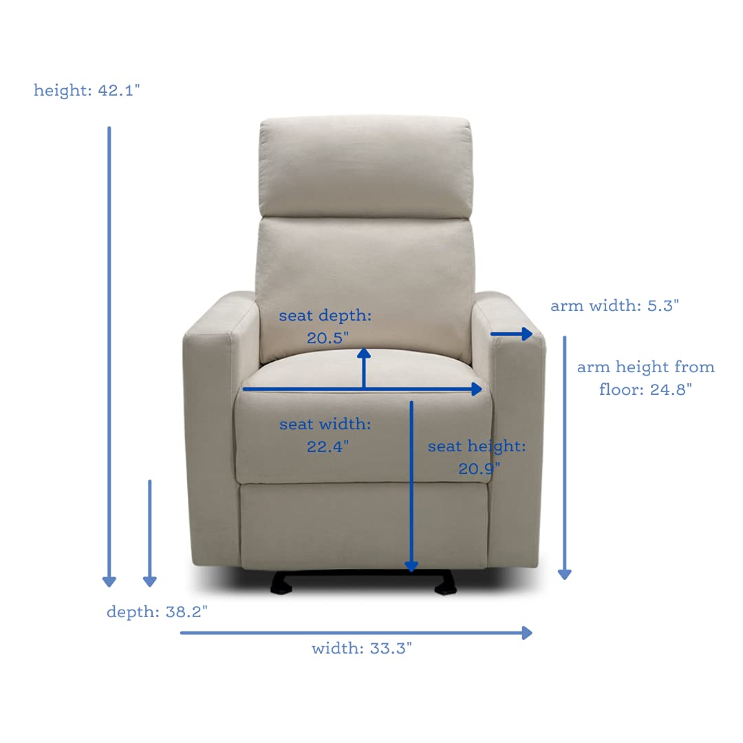 The Glider by Nurture& Premium Power Recliner Nursery Glider Chair