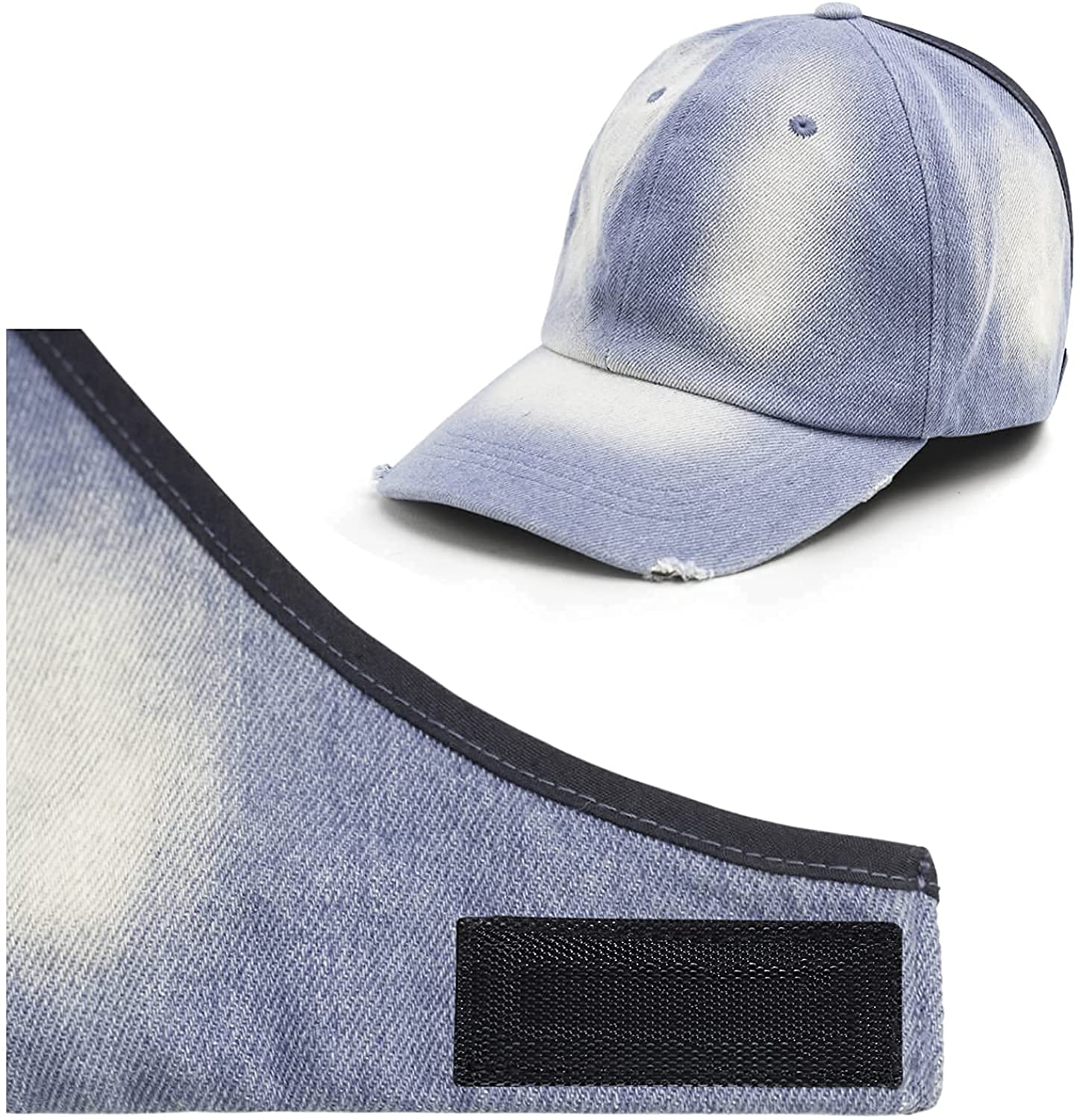 Beautifully Warm Satin Lined Baseball Hat for Women | Ponytail Hat for Curly Natural Hair | Backless