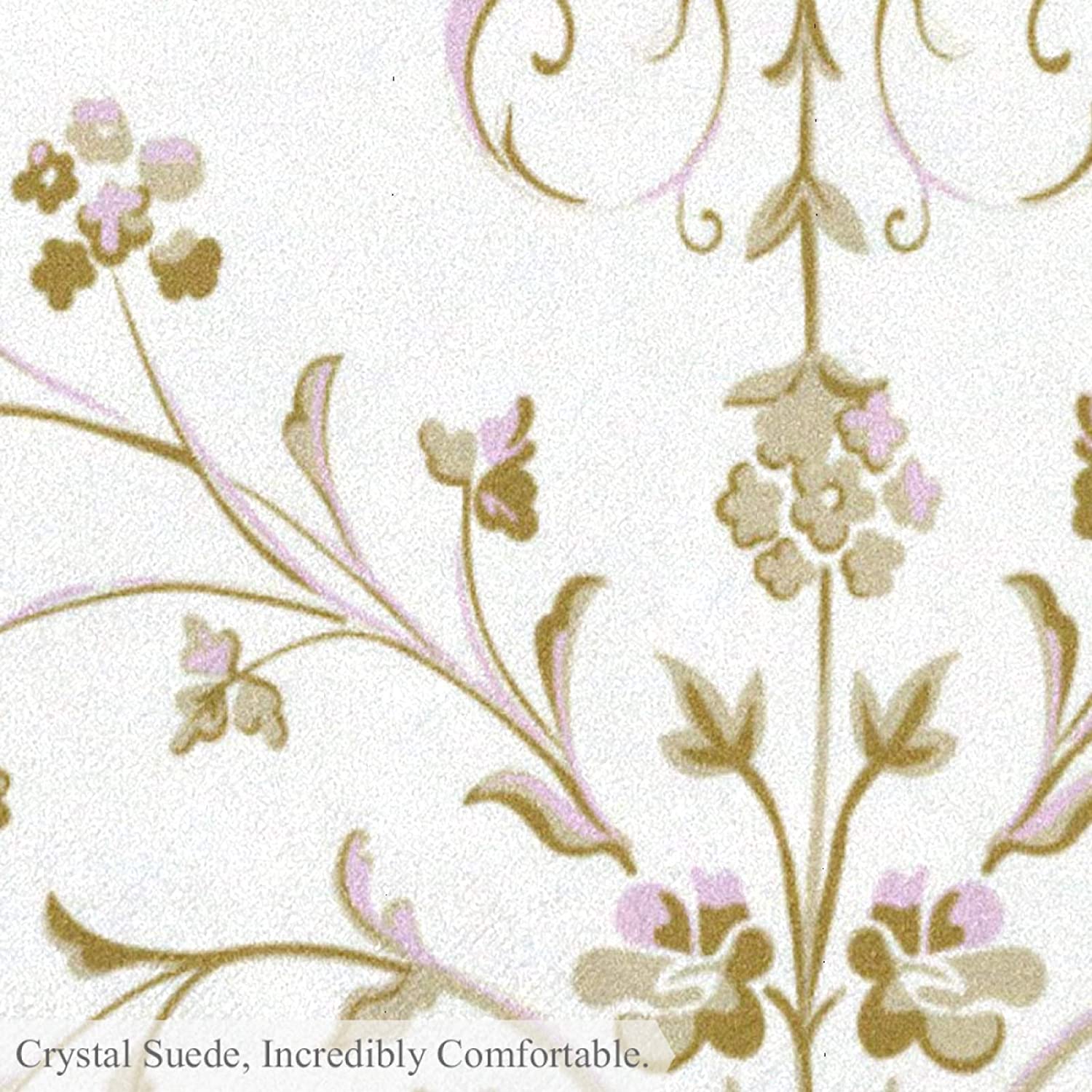 Round Soft Area Rugs for Baby Kids Girls Room Simple Pattern Cute Circle Nursery Carpet for Bedroom