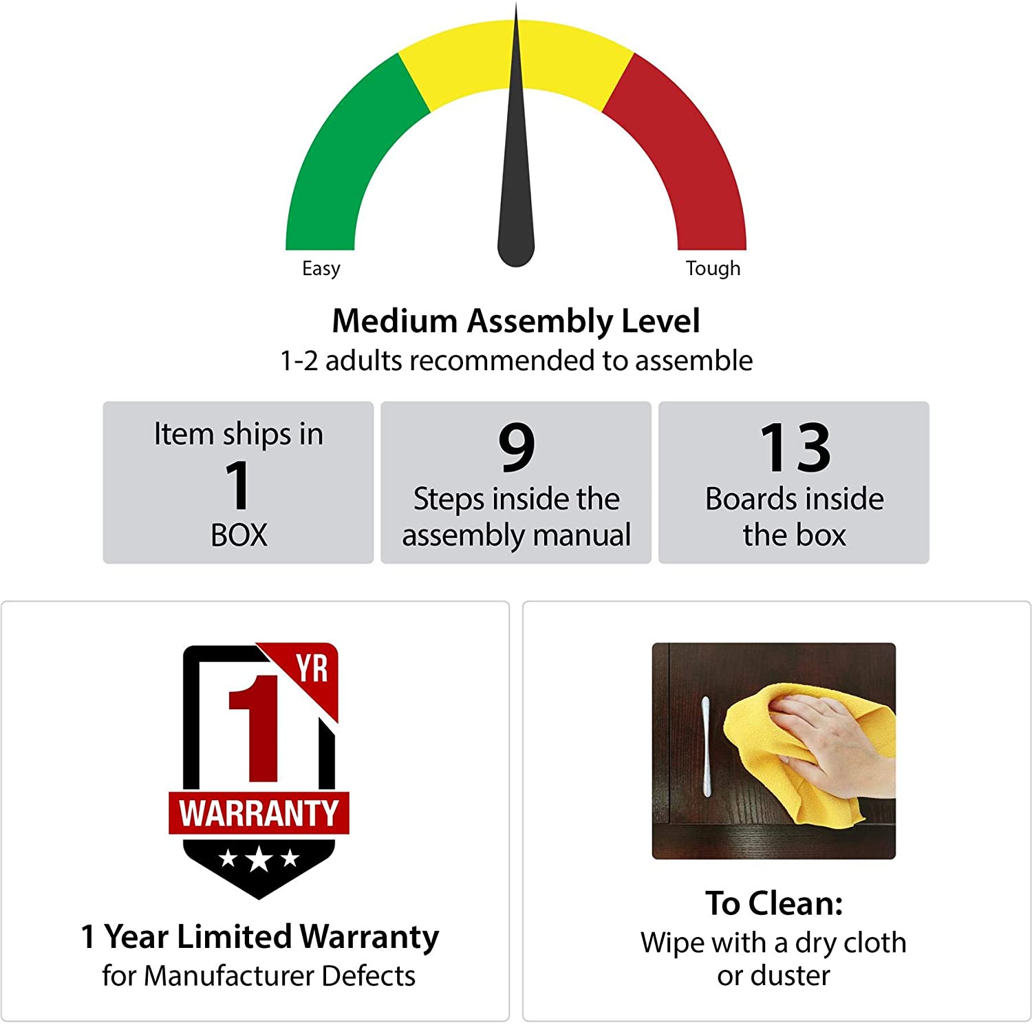 Novogratz Regal, Walnut Turntable Stand