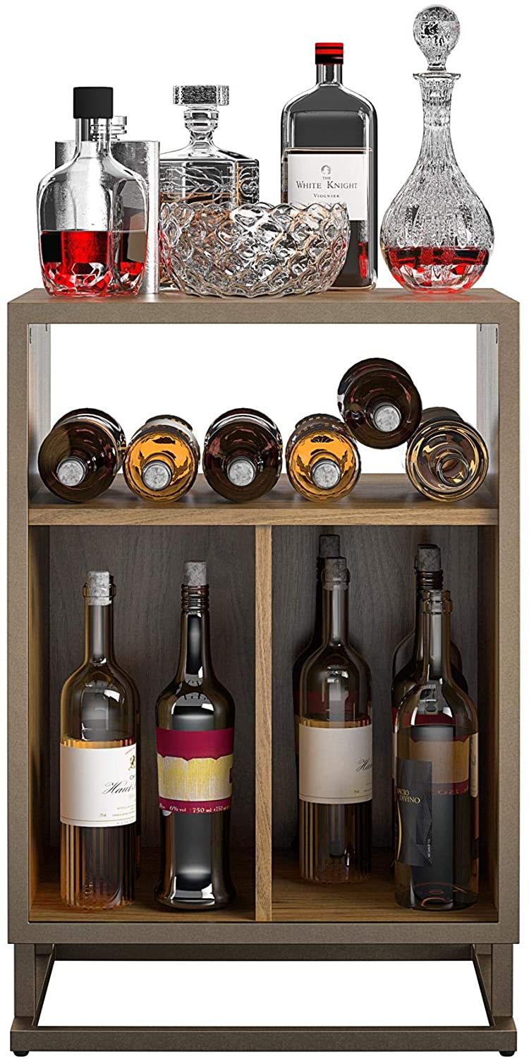 Novogratz Regal, Walnut Turntable Stand