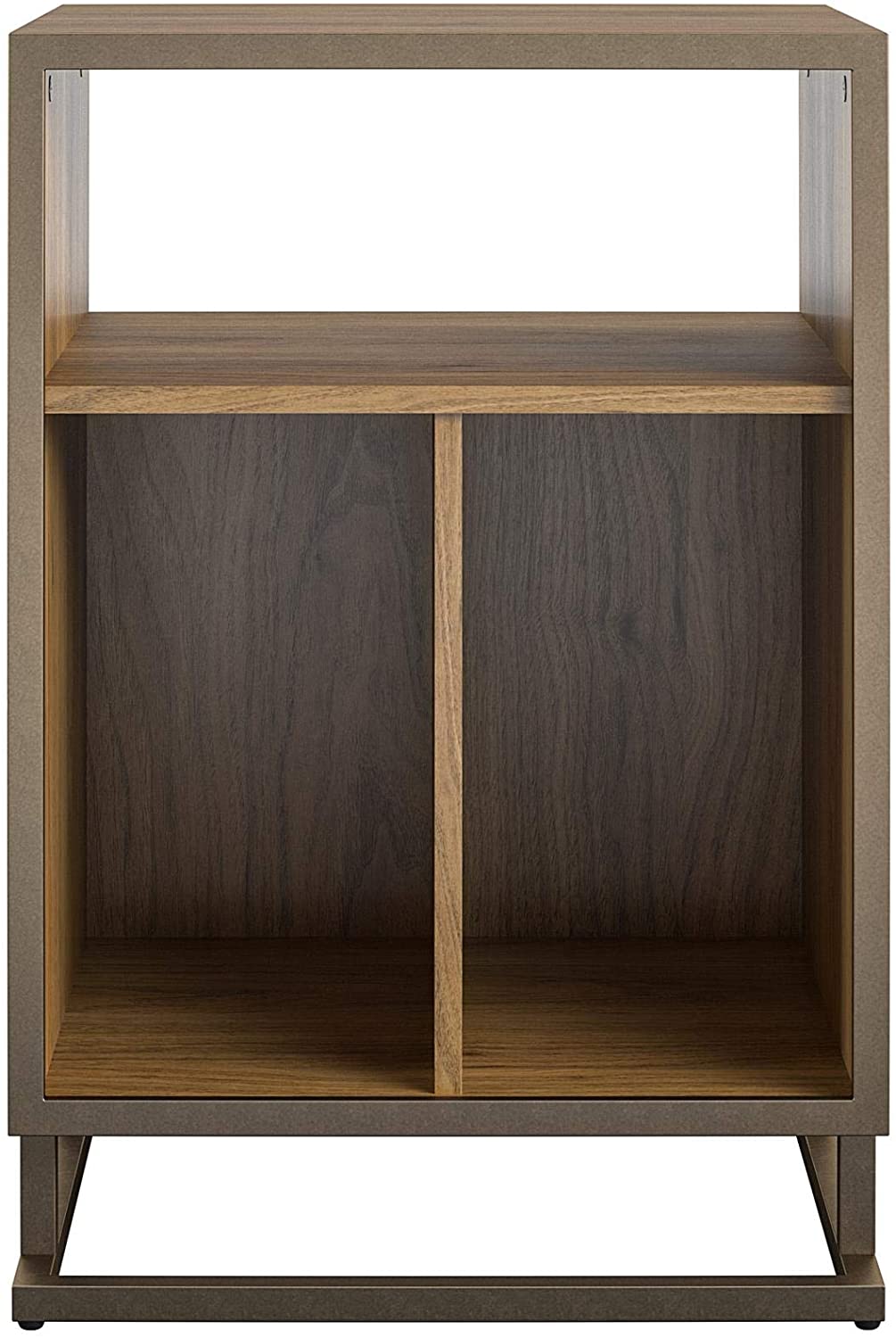 Novogratz Regal, Walnut Turntable Stand