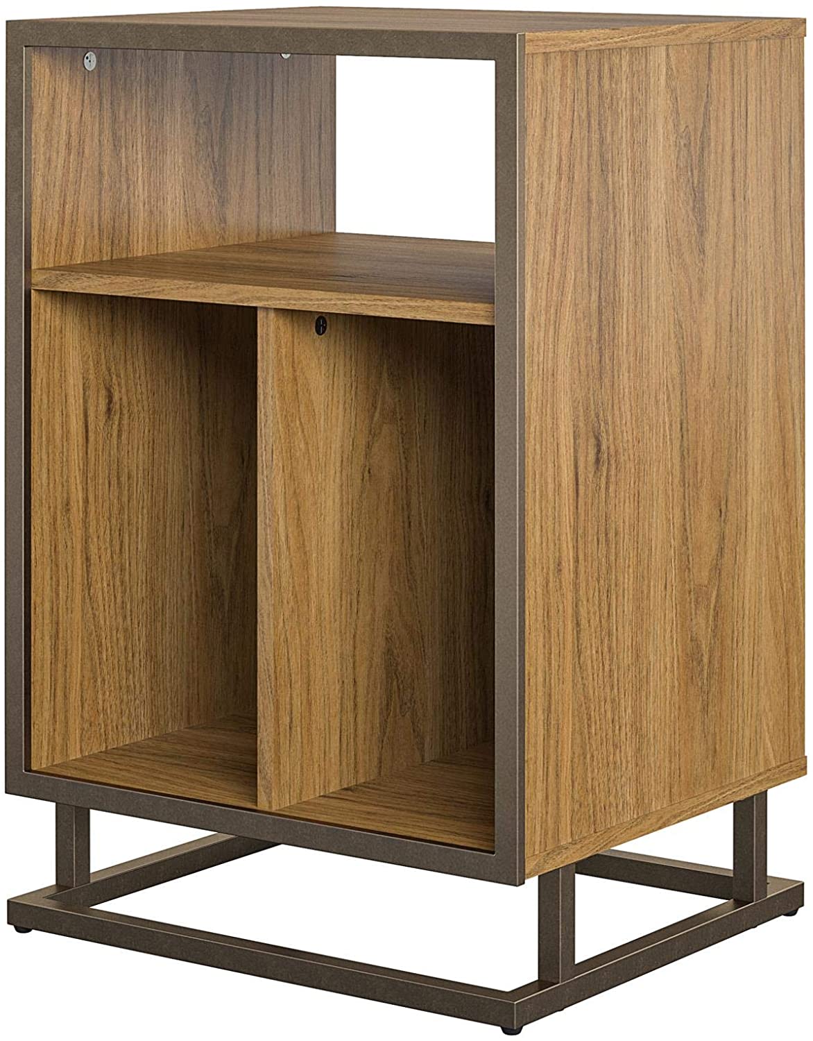 Novogratz Regal, Walnut Turntable Stand