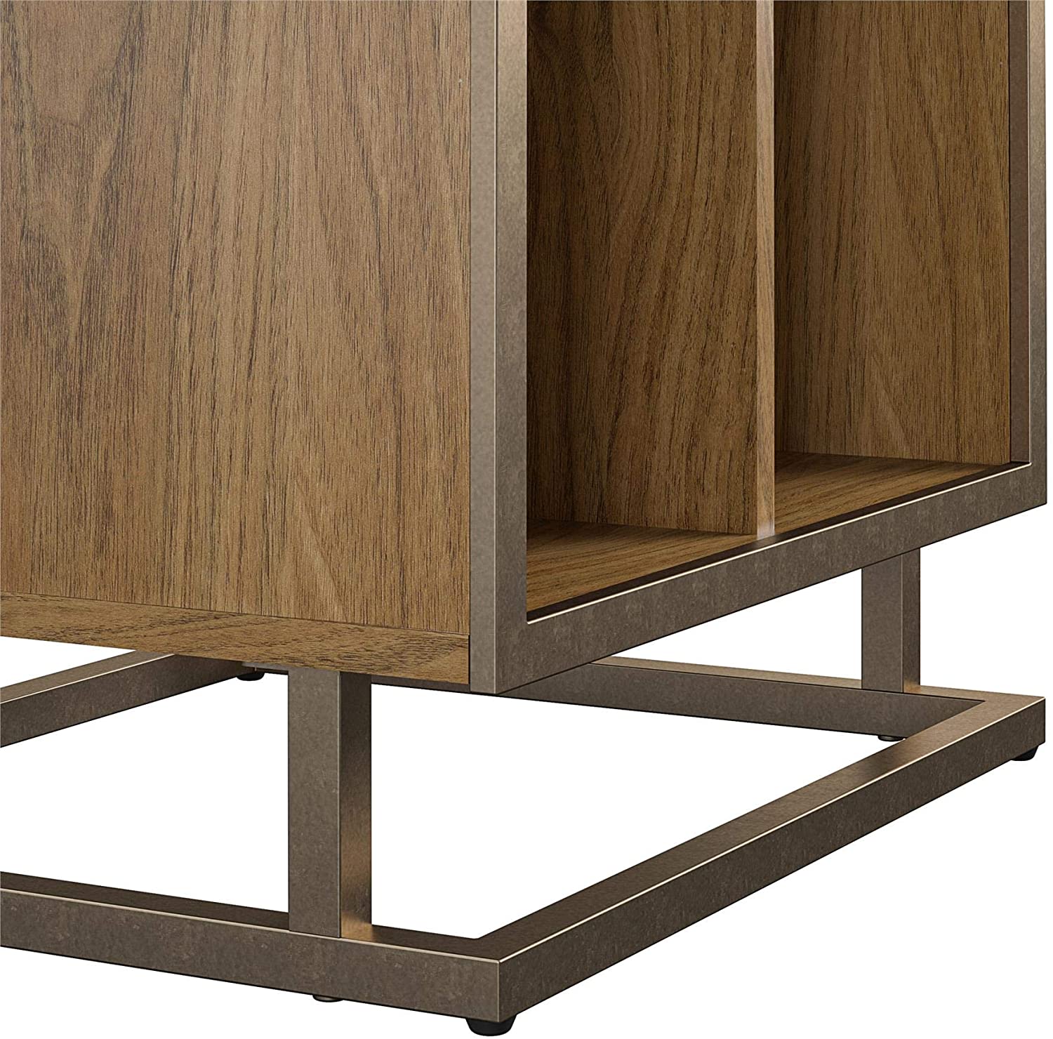 Novogratz Regal, Walnut Turntable Stand