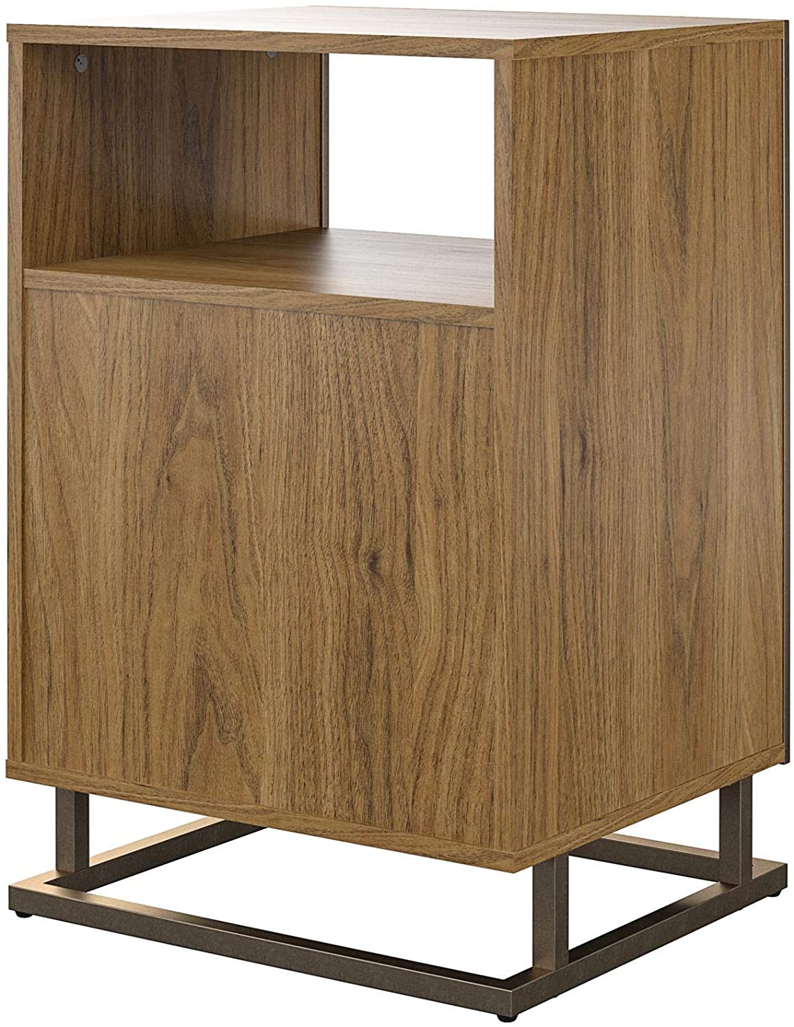 Novogratz Regal, Walnut Turntable Stand