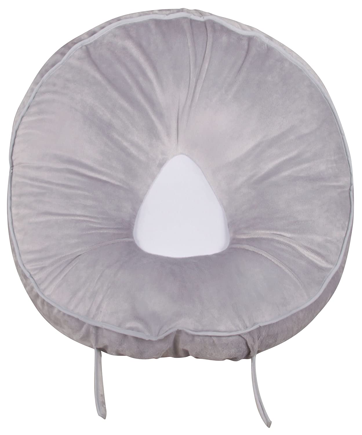 Leachco Podster Plush SlingStyle Infant Lounger Gray