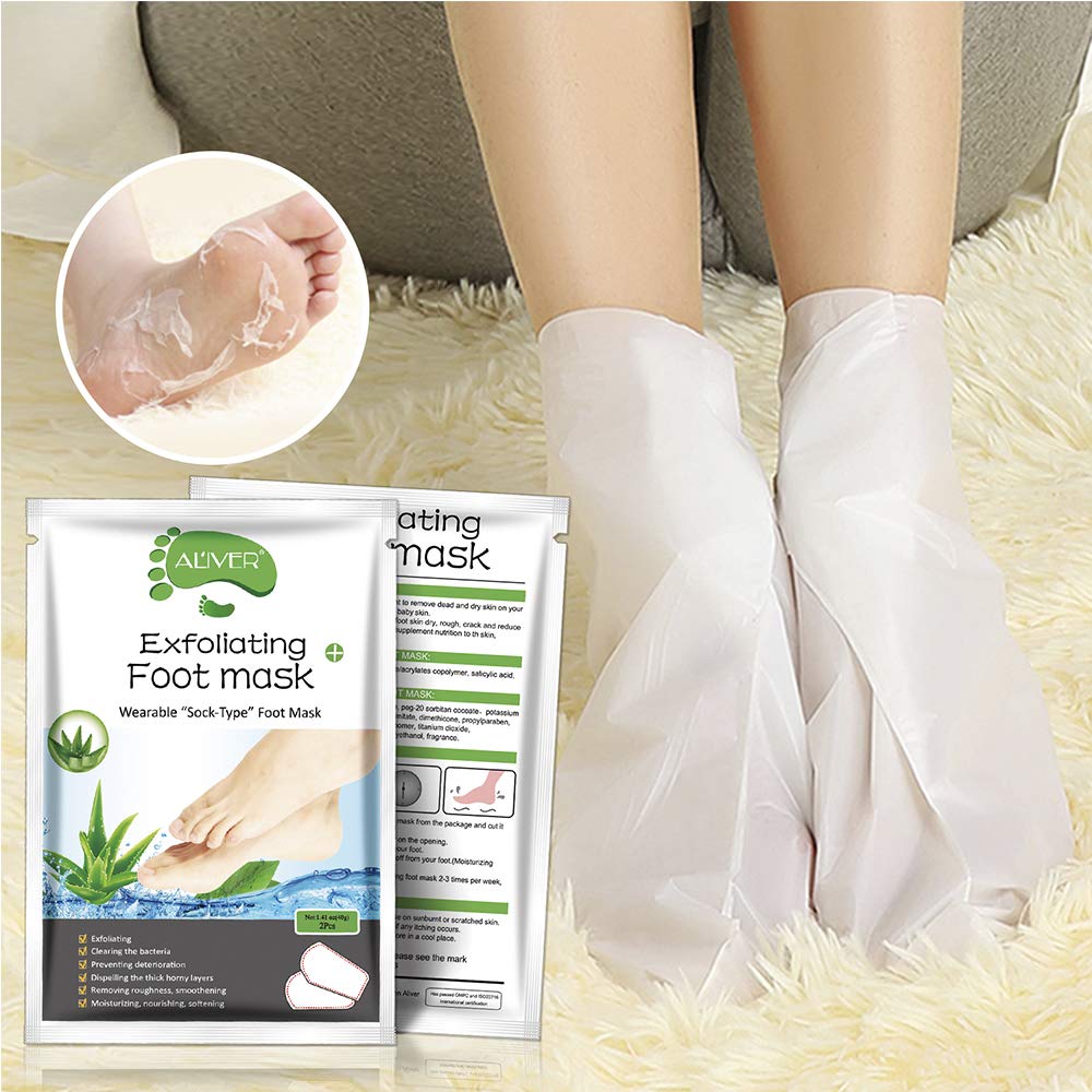 Foot Peel Mask 3 Pack, Baby foot Mask Remove Dead and Dry Skin Callus & Get Smooth Baby Feet Moistur