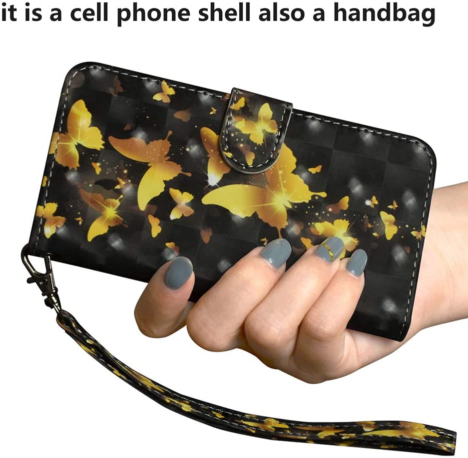 Samsung Galaxy S10 5G Cover Case, Shock-Absorption Flip PU Leather Wallet Notebook Case with Strong 