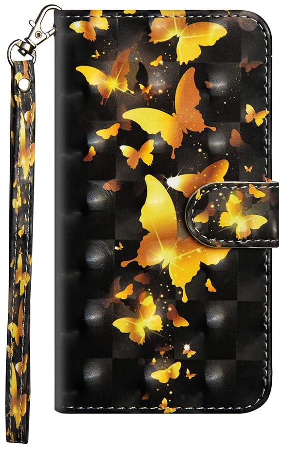 Samsung Galaxy S10 5G Cover Case, Shock-Absorption Flip PU Leather Wallet Notebook Case with Strong 