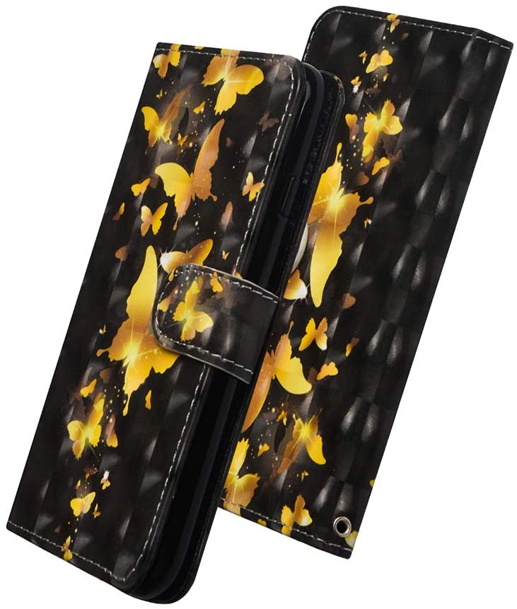 Samsung Galaxy S10 5G Cover Case, Shock-Absorption Flip PU Leather Wallet Notebook Case with Strong 