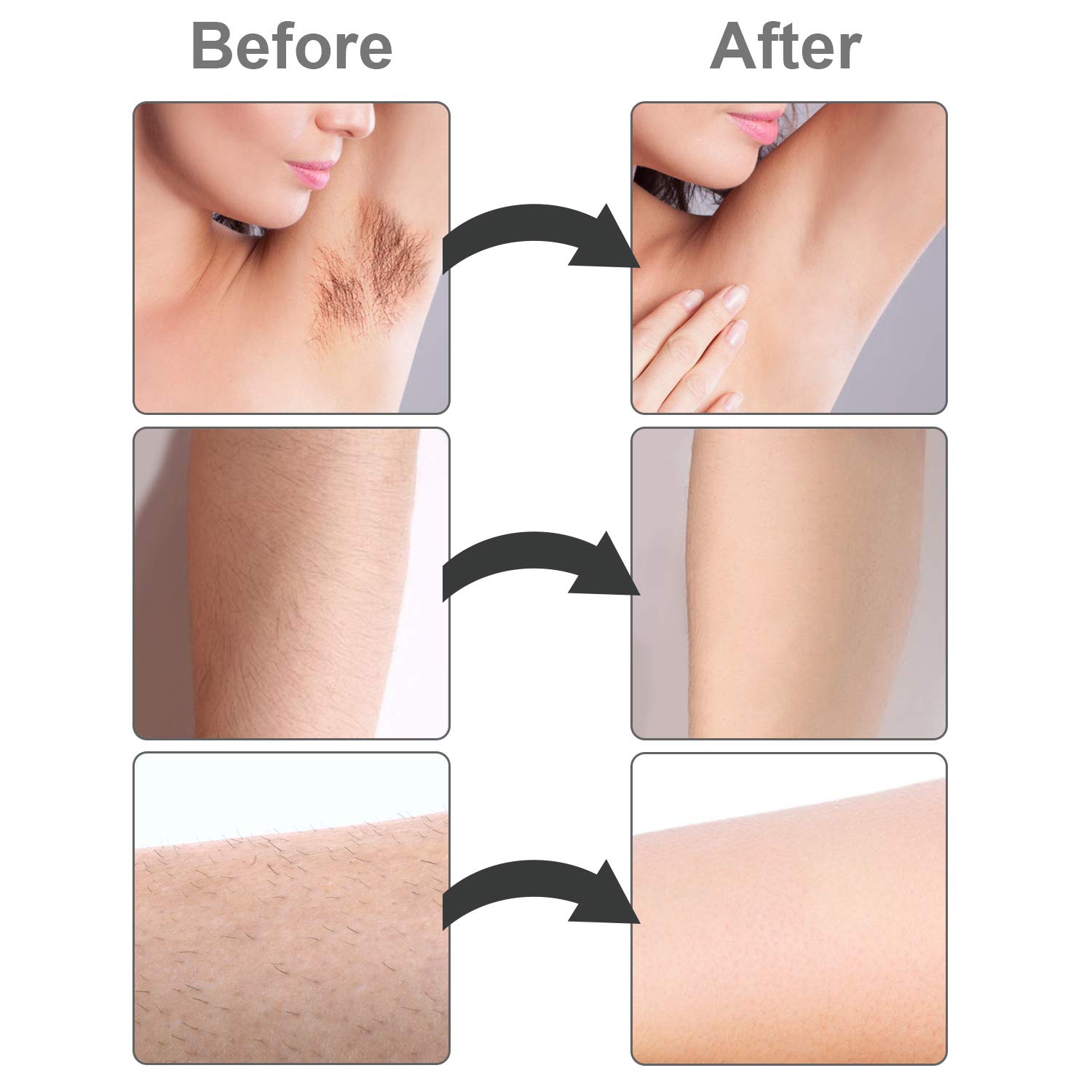 AUKE Wax Warmer, Electric Wax Warmer for Hair Removal High-end Digital Wax Heater Kit with 4 Bags Wa