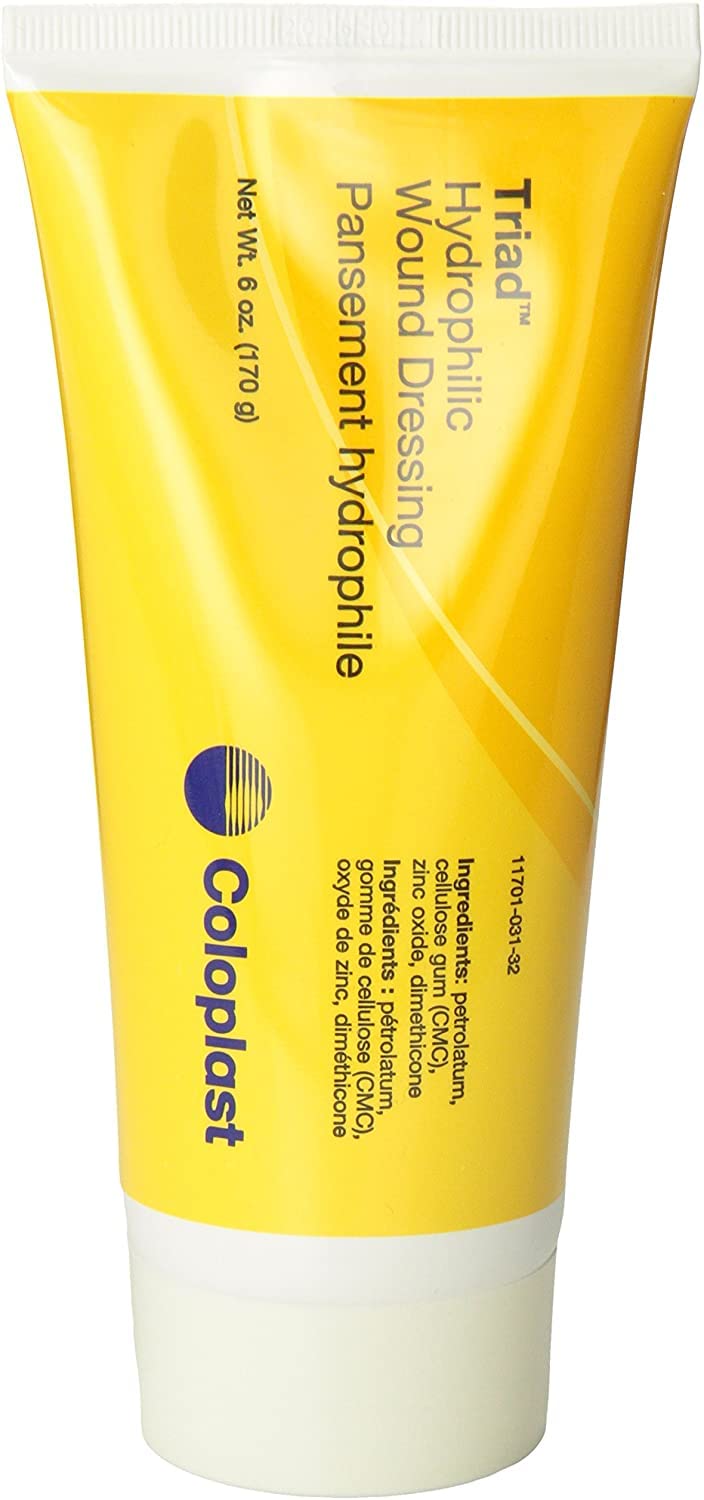 Coloplast Triad Hydrophilic Paste Wound Dressing 6 Fluid Ounce - Model 1967