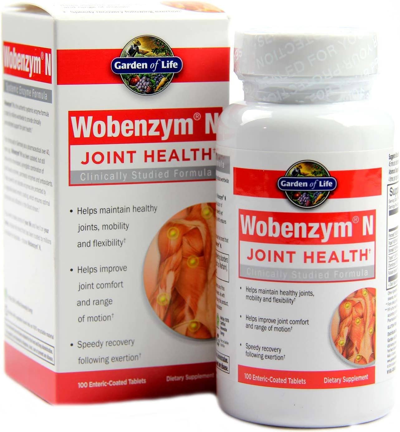 Wobenzym N Enteric Coated Tabs (1600 Tablets)