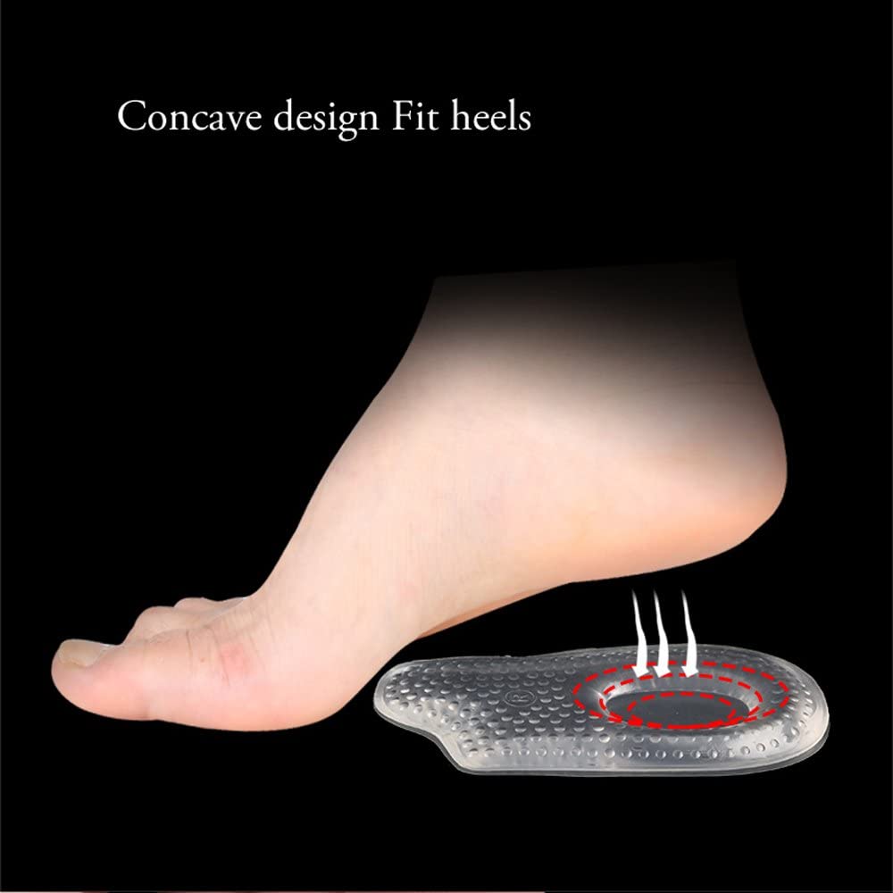 1Pair Foot Care Silicone Heel Cups Silicone Heel Pads for Bone Spurs Pain Relief Protectors of Your 