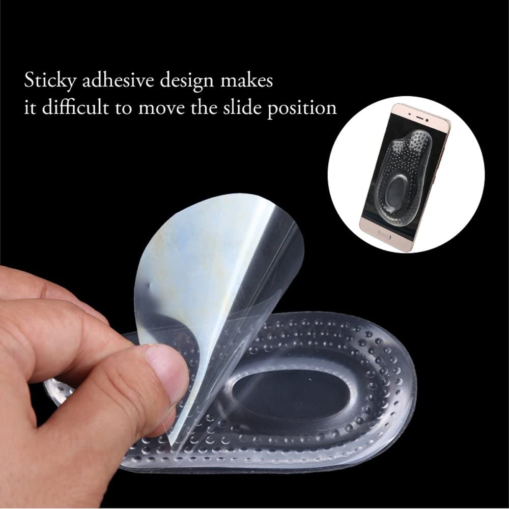 1Pair Foot Care Silicone Heel Cups Silicone Heel Pads for Bone Spurs Pain Relief Protectors of Your 