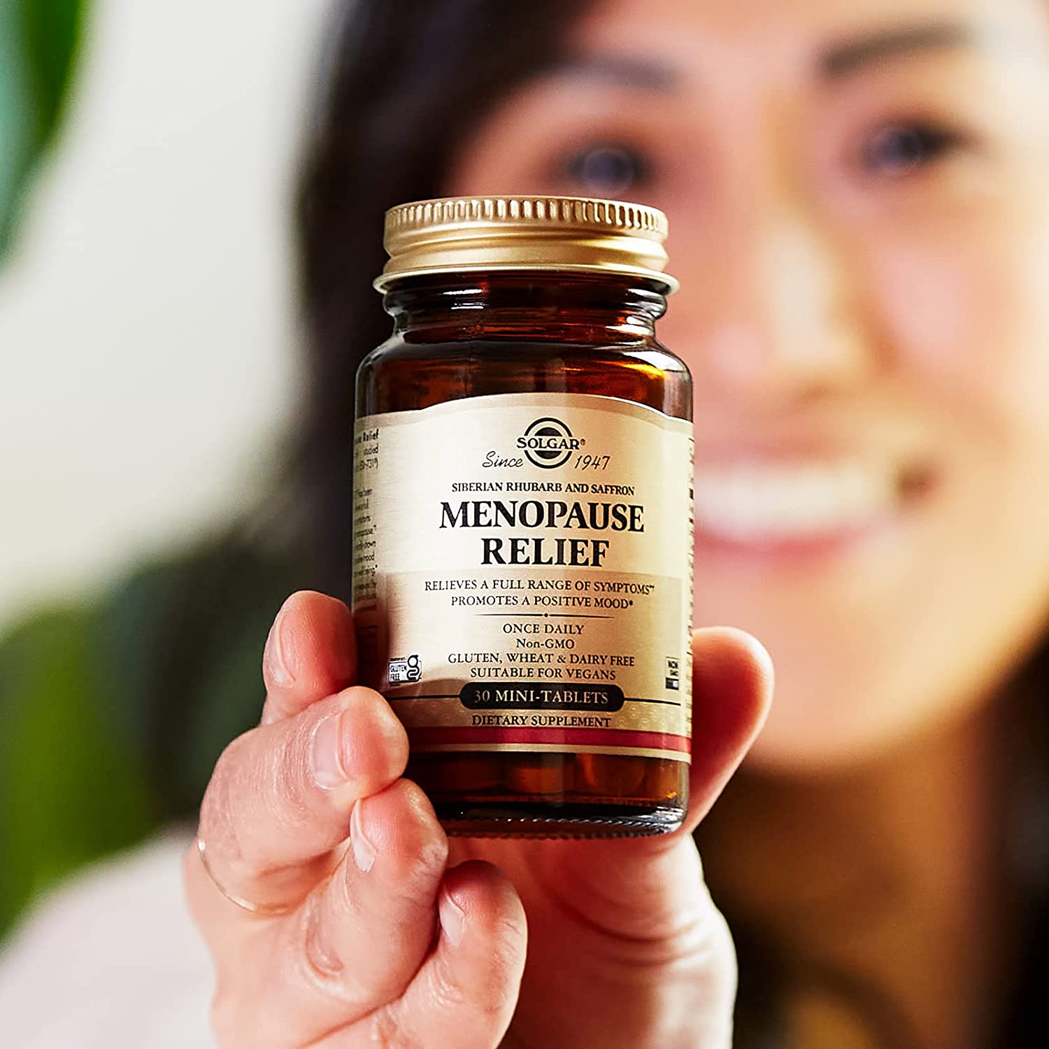 Solgar Menopause Relief - 30 Tablets - Helps Relieve Hot Flashes, Exhaustion, Irritability, Sleep Di