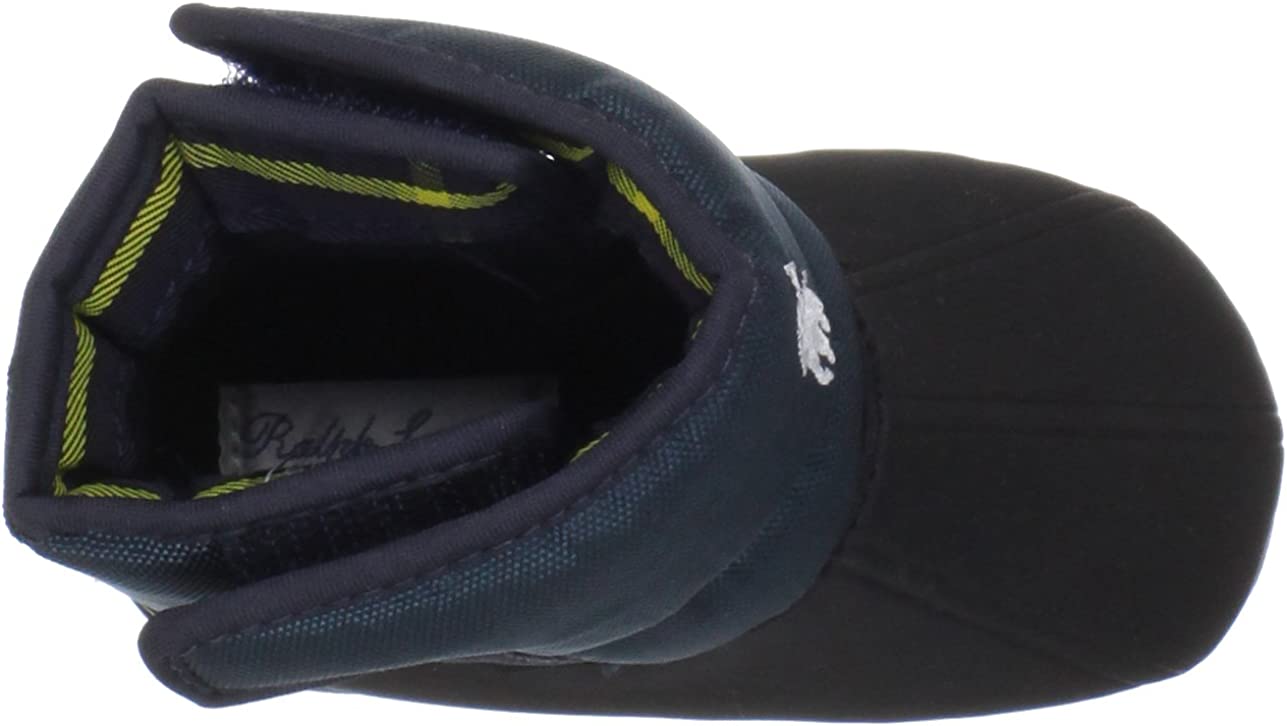 Ralph Lauren Layette Vancouver EZ Crest Boot (Infant/Toddler)