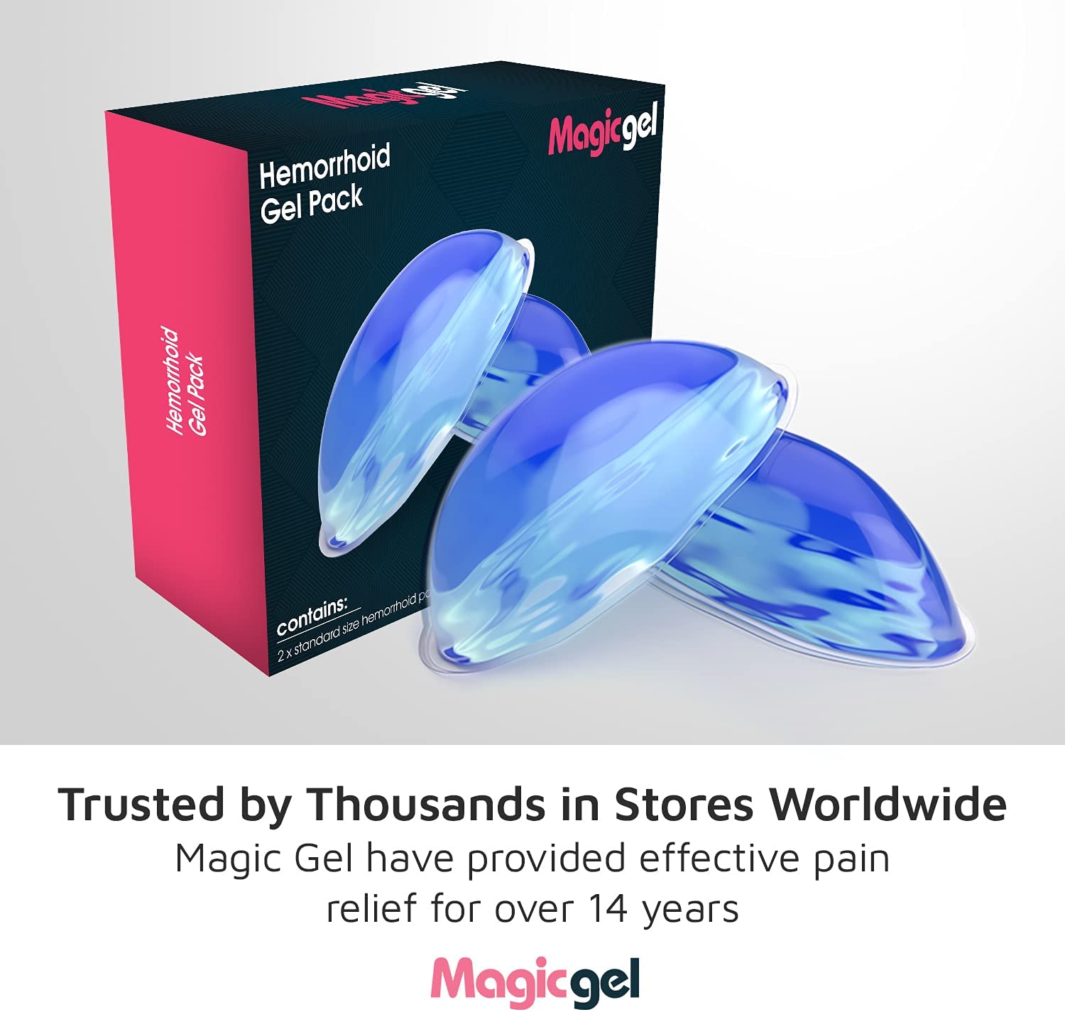 Hemmeroid Treatments - Ice Pack for Hemorrhoid, for Internal and External Hemorrhoid Pain Relief. Fa