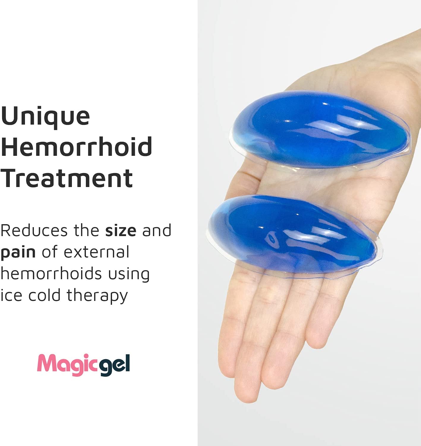 Hemmeroid Treatments - Ice Pack for Hemorrhoid, for Internal and External Hemorrhoid Pain Relief. Fa