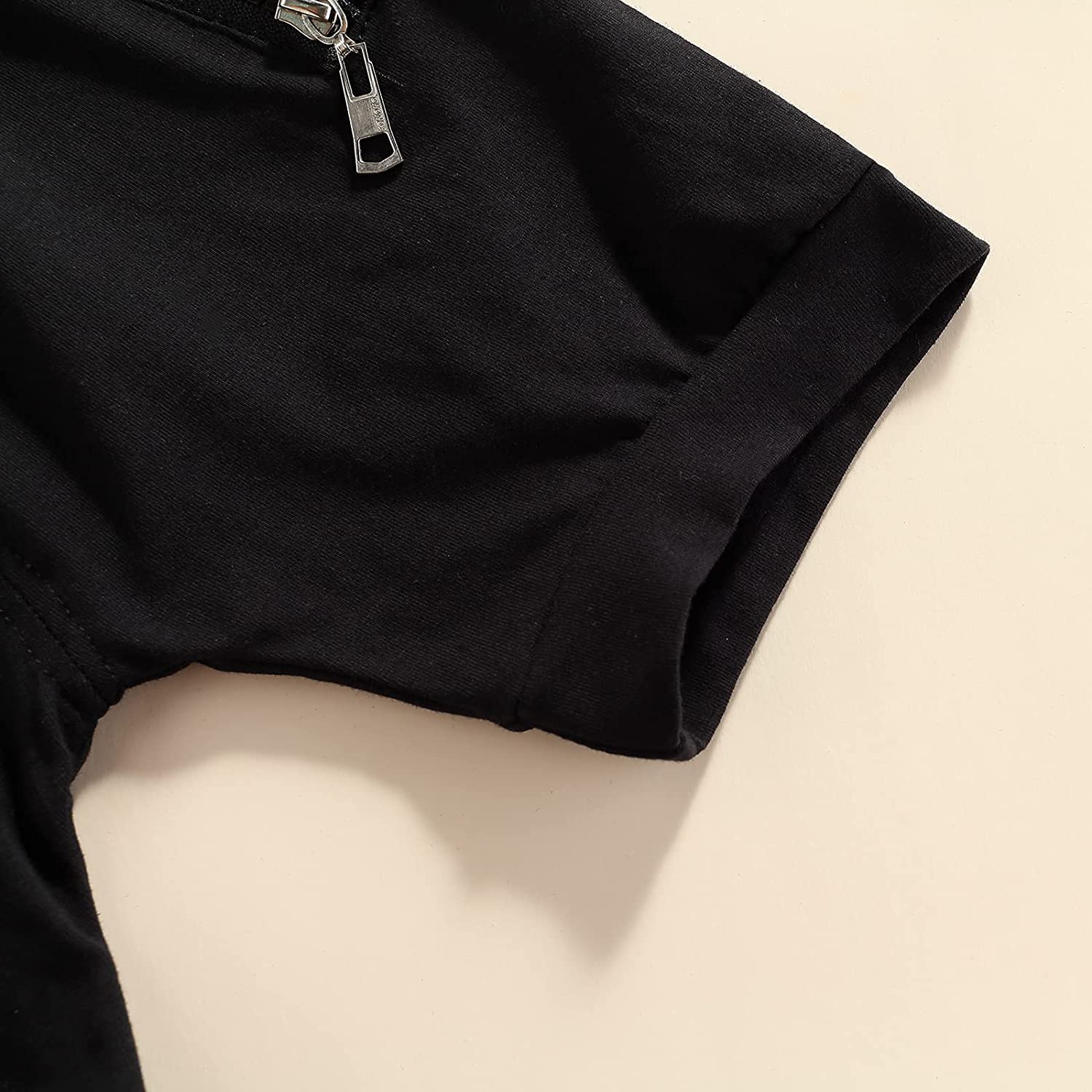 Toddler Baby Boy Cotton Clothes Set Kids Striped Hoodie Tops and Shorts Pants 2Pcs Sport Wear Tracks