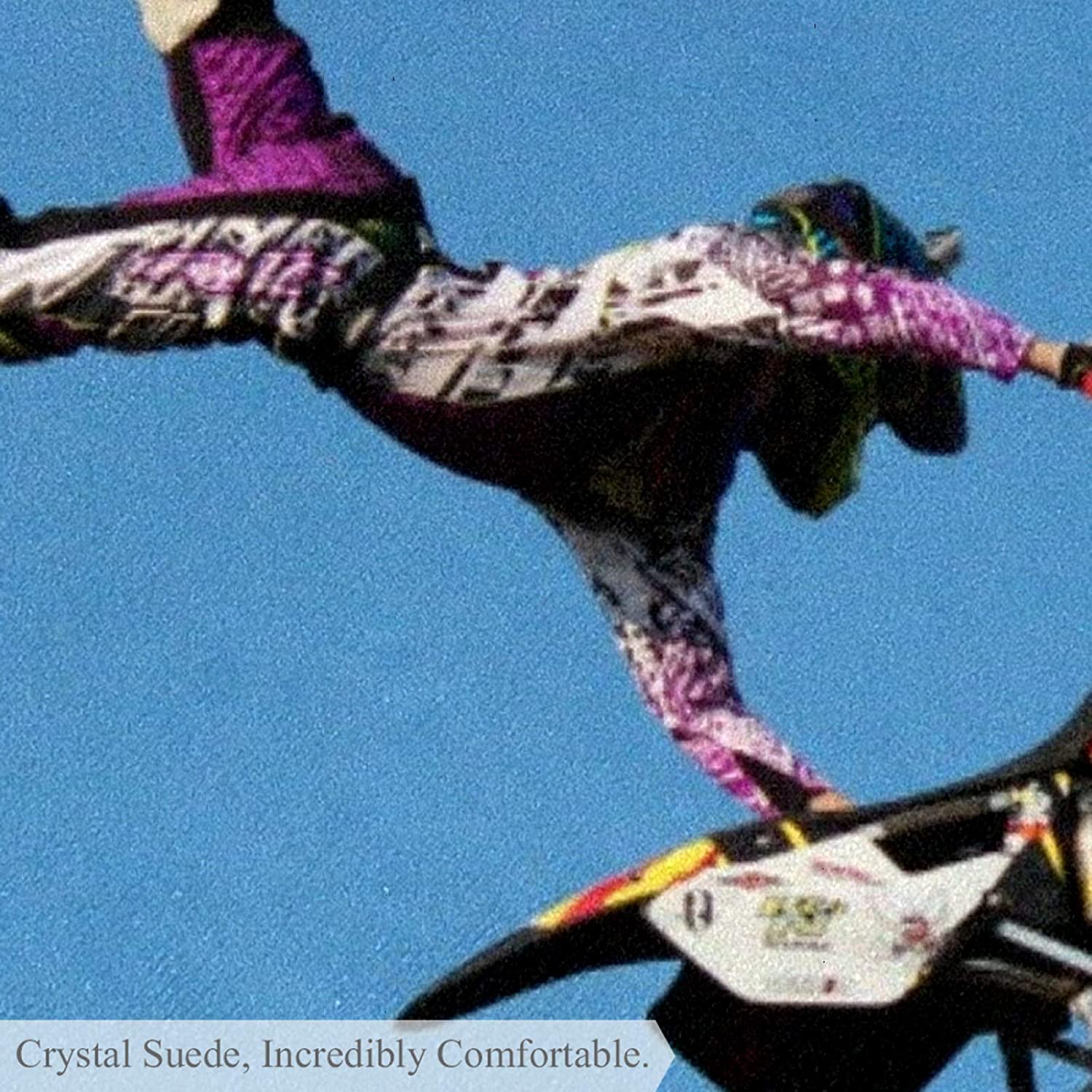 Multiple Size Play Mat Motocross Stylish Baby Play Mat for Crawling, Playing & Yoga \xe2\x80\x93 Non