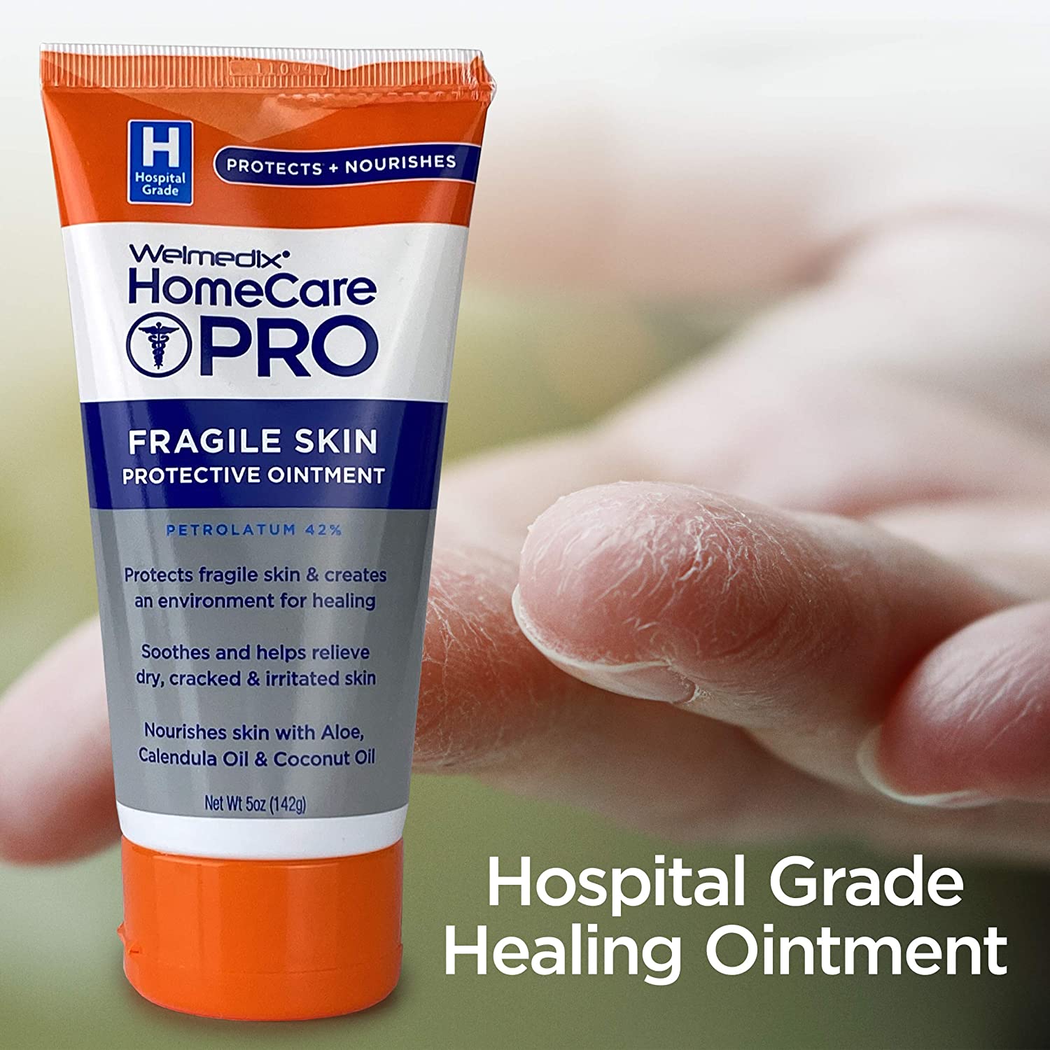 Welmedix Fragile Skin Protective Ointment | Hospital Grade Healing Ointment, Barrier Cream & Skin Pr