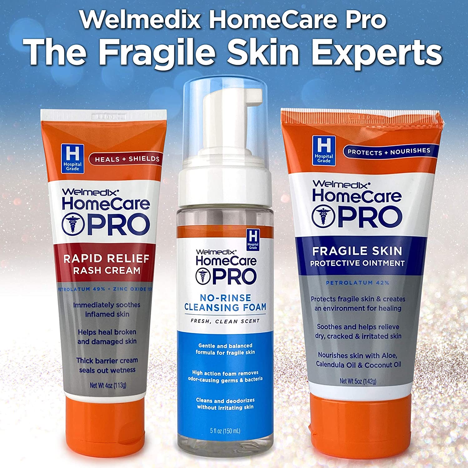 Welmedix Fragile Skin Protective Ointment | Hospital Grade Healing Ointment, Barrier Cream & Skin Pr
